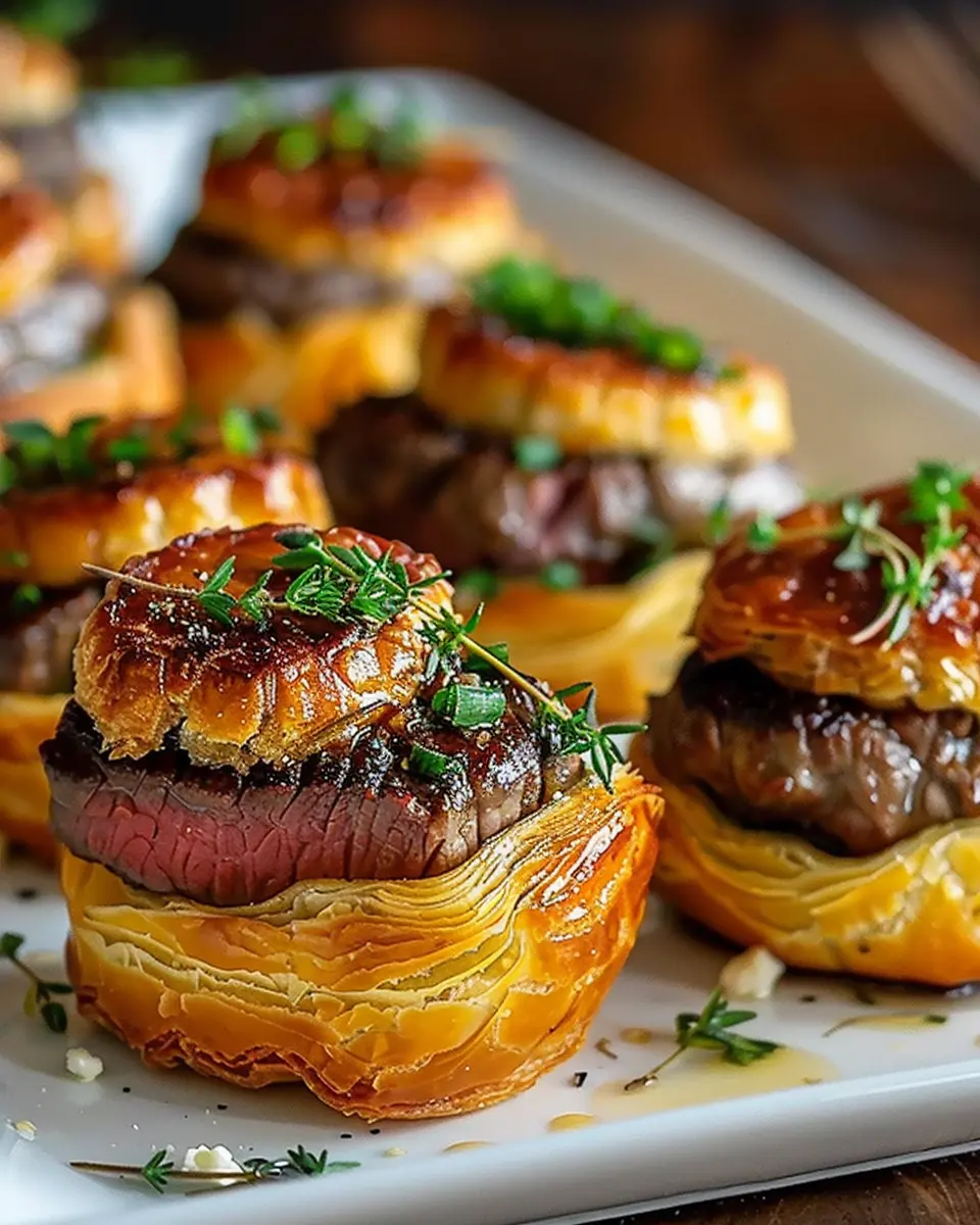 Mini Beef Wellington Bites: Easy Indulgence for Home Chefs