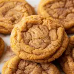 Chewy Pumpkin Snickerdoodle Cookies
