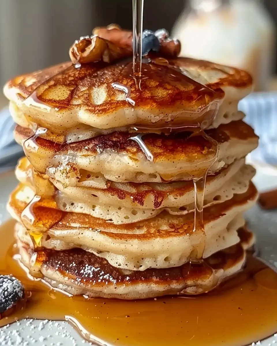 Fluffy Maple Cinnamon Pancakes for Cozy Mornings