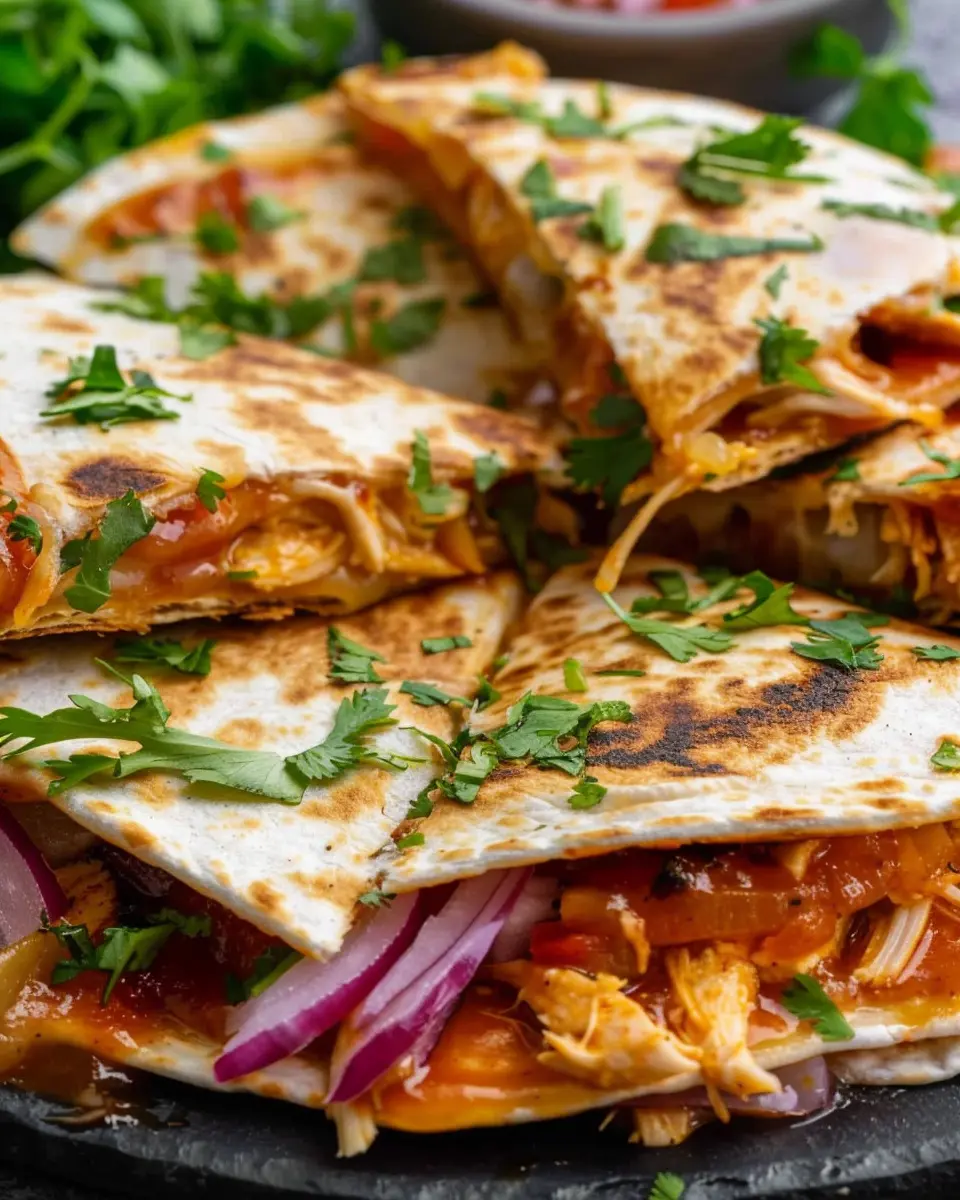 BBQ Chicken Quesadillas