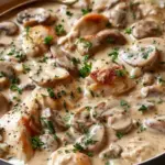 Rich Chicken Stroganoff