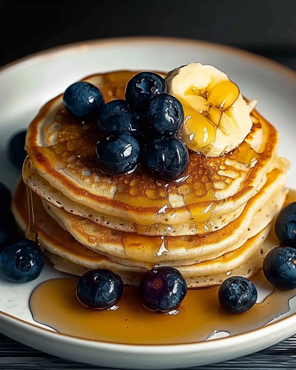 Easy Blueberry Pancake Recipe: Fluffy Delights With Turkey Bacon