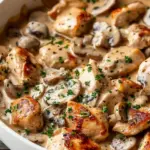 Rich Chicken Stroganoff