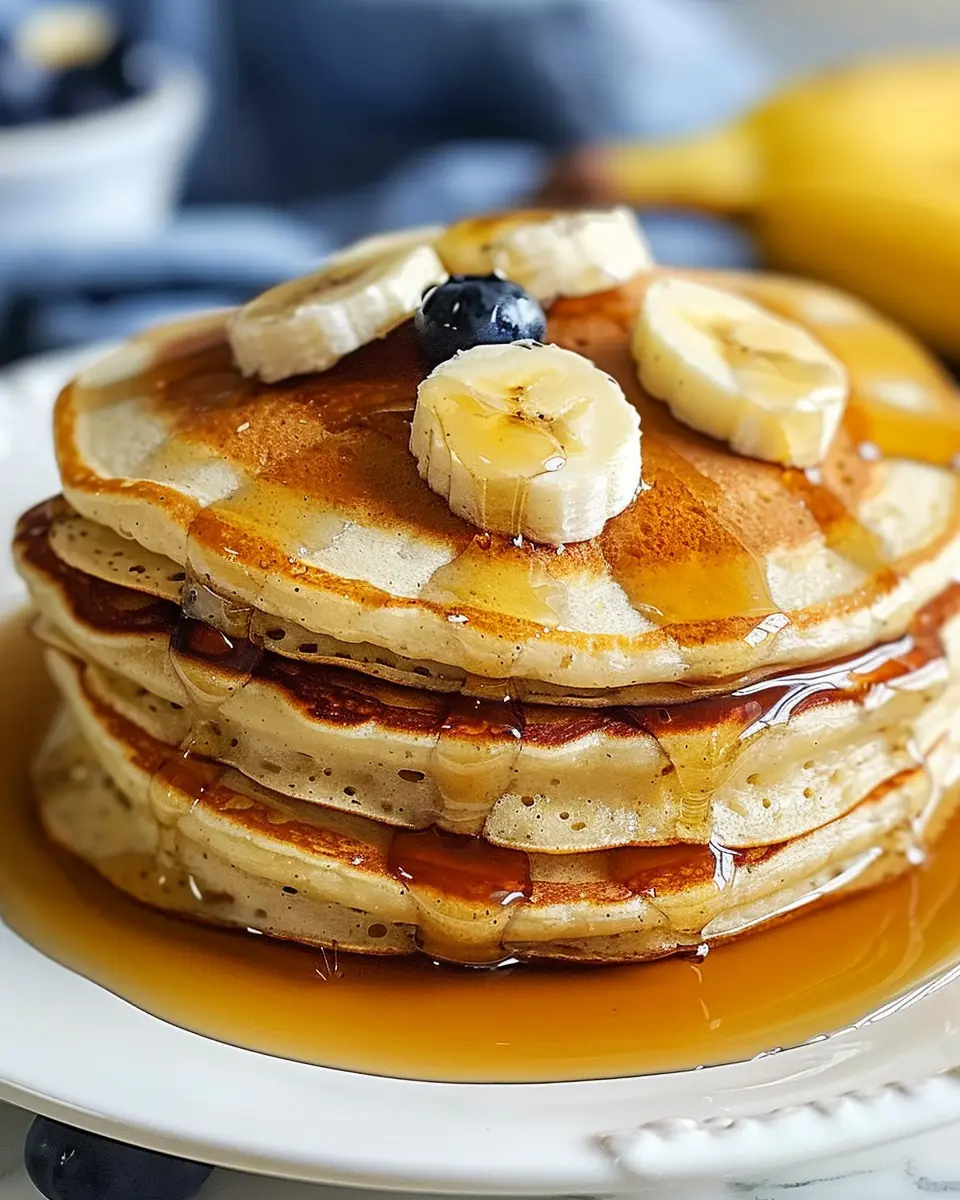 Fluffy Banana Pancake Recipe