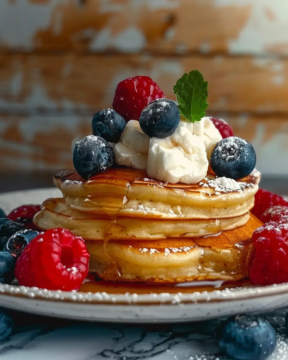 High Protein Mini Pancakes for a Healthy Breakfast Boost