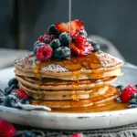 Delicious Protein Pancakes with Berries