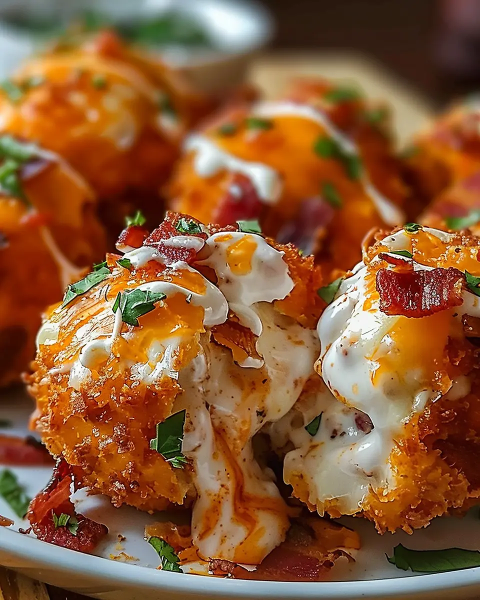 Buffalo Chicken Turkey Bacon Mozzarella Bombs for Game Day Bliss