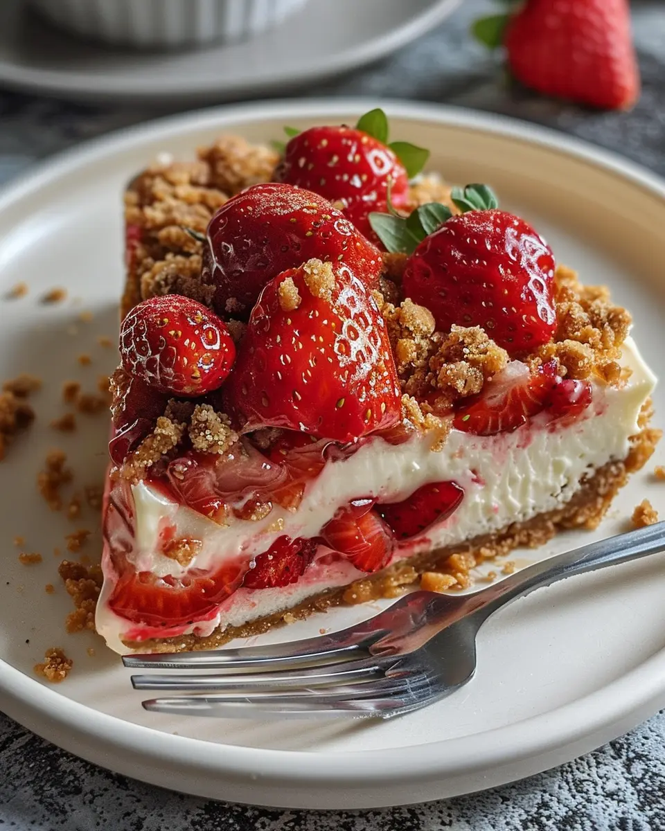 Strawberry Crumble Cheesecake: An Indulgent Twist on Tradition