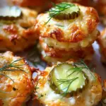 Dill pickle cheese Ritz bites