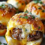 Garlic Parmesan Cheeseburger Bombs That Impress Every Guest