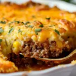 Cheddar Bay Ground Beef Cobbler