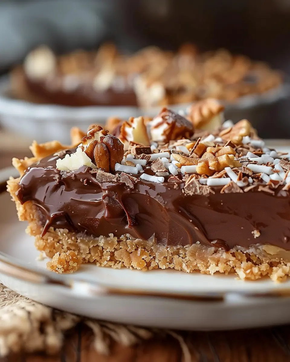 No-Bake German Chocolate Pie: Indulgent Treat Easy for Anyone