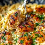 Comforting One-Pot Cajun Chicken Alfredo Orzo in Just 30 Minutes