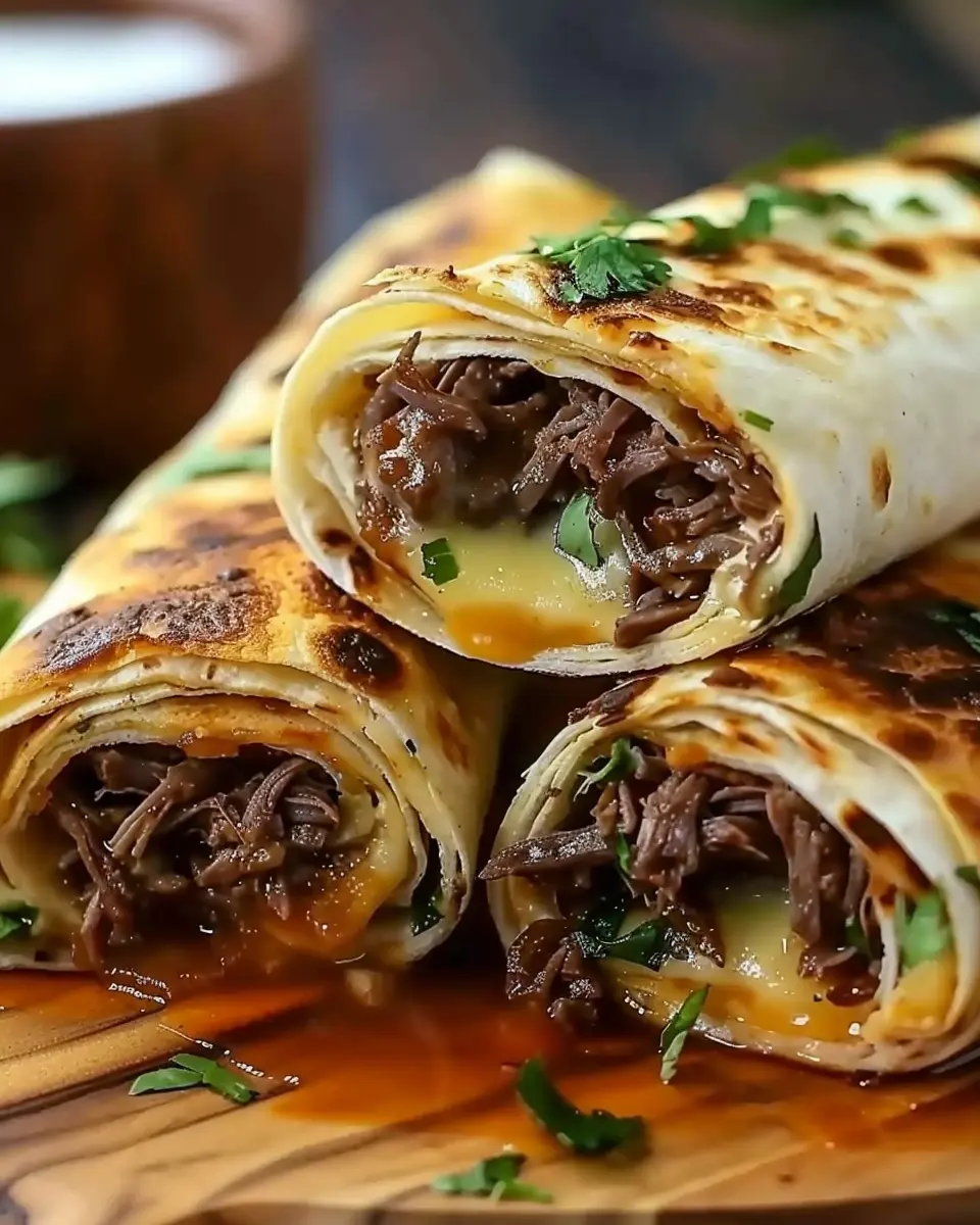 Delicious French Dip Tortilla Roll Ups for Easy Comfort Food