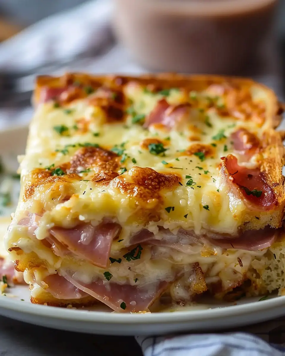 Monte Cristo Breakfast Casserole Recipe: Indulgent Turkey Bacon Delight
