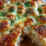 Chicken Alfredo Monkey Bread