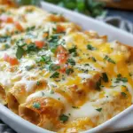 Creamy Queso Chicken Enchiladas for Effortless Family Dinners