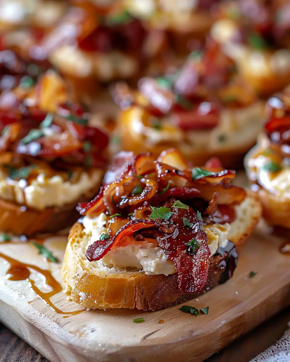 Million Dollar Turkey Bacon Crostini: Indulgent Flavors at Home