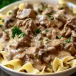 Crockpot Beef Stroganoff