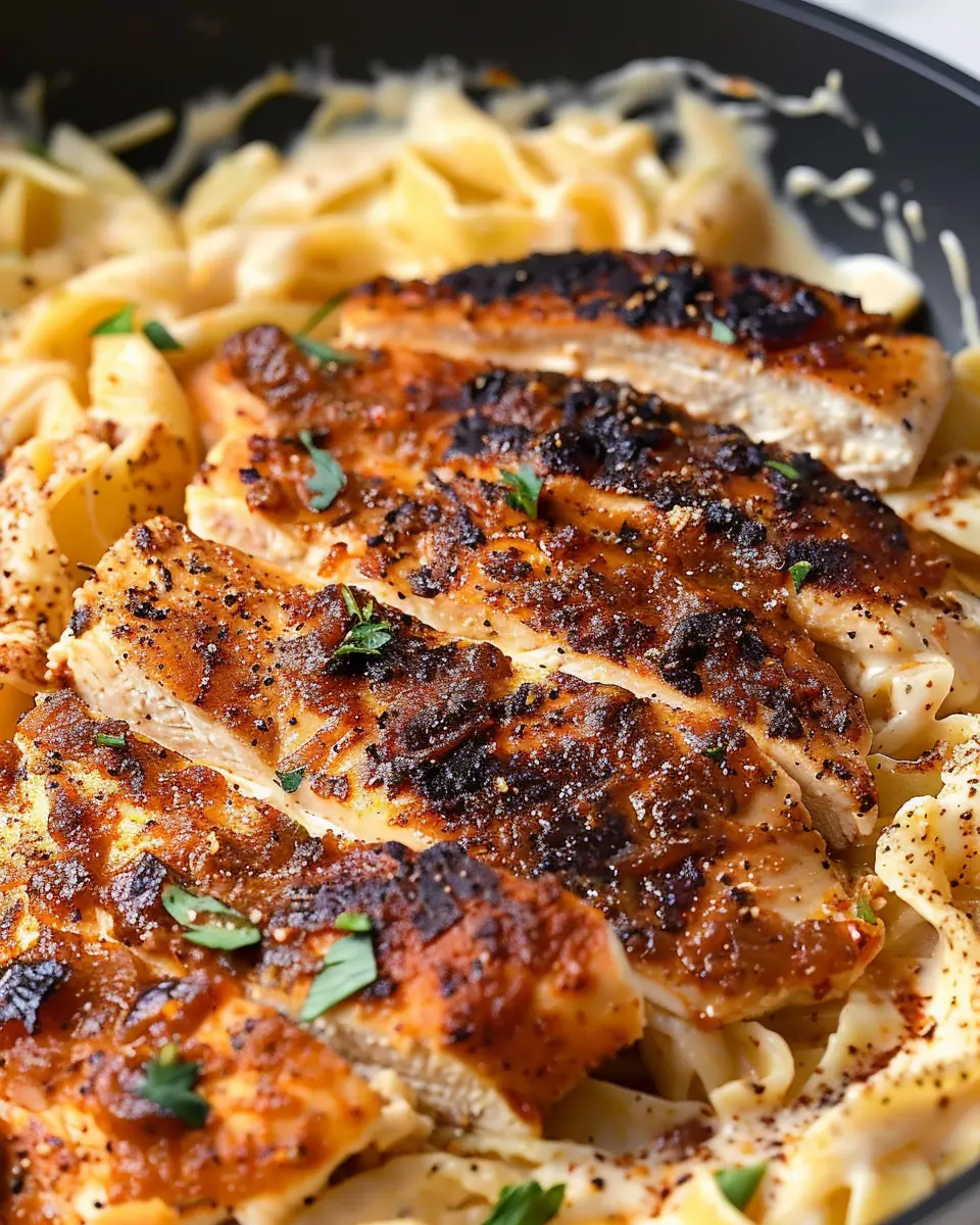 Blackened Cajun Chicken Alfredo: An Easy Indulgent Delight