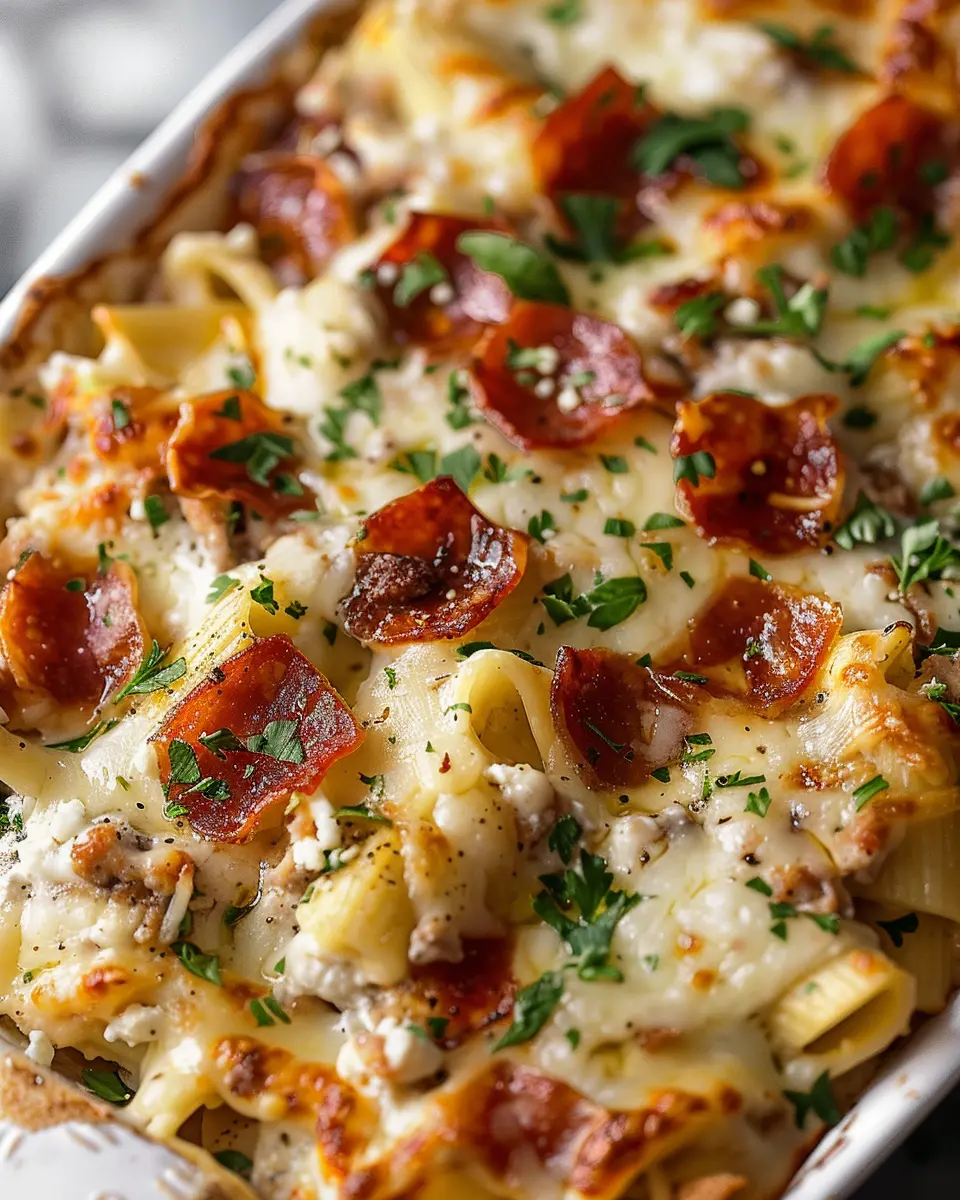 Crazy Good Casserole: Easy Turkey Bacon &amp; Chicken Ham Delight