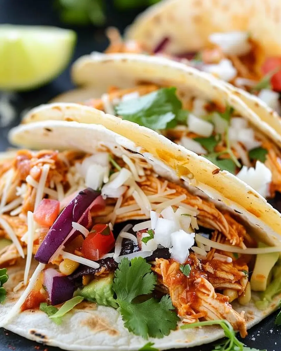 Crockpot Chicken Tacos: Easy, Flavor-Packed Family Delight