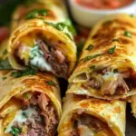 French Dip Tortilla Roll Ups