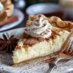 Christmas Eve Cinnamon-Vanilla Custard Pie