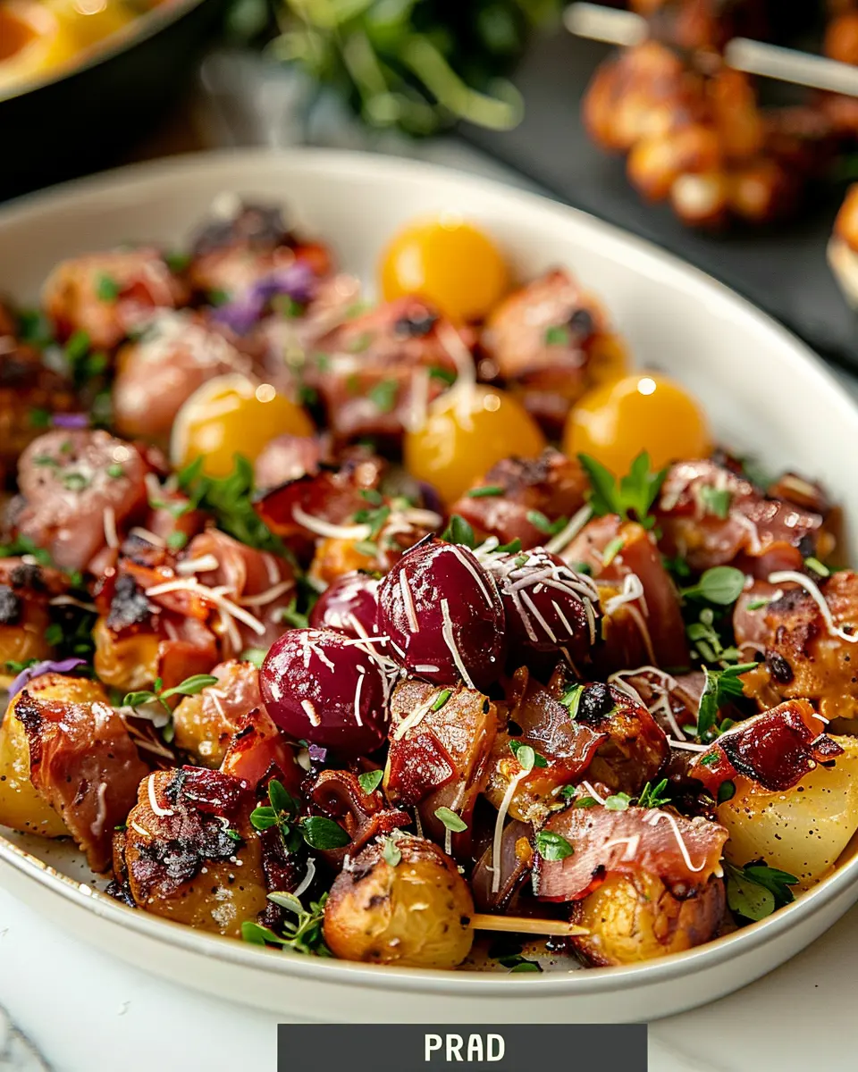 Iowa Party Bites: Easy Turkey Bacon and Chicken Ham Delights