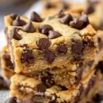 Melt-in-Your-Mouth Chocolate Chip Cookie Bars