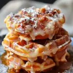Apple Fritter Waffle Donuts