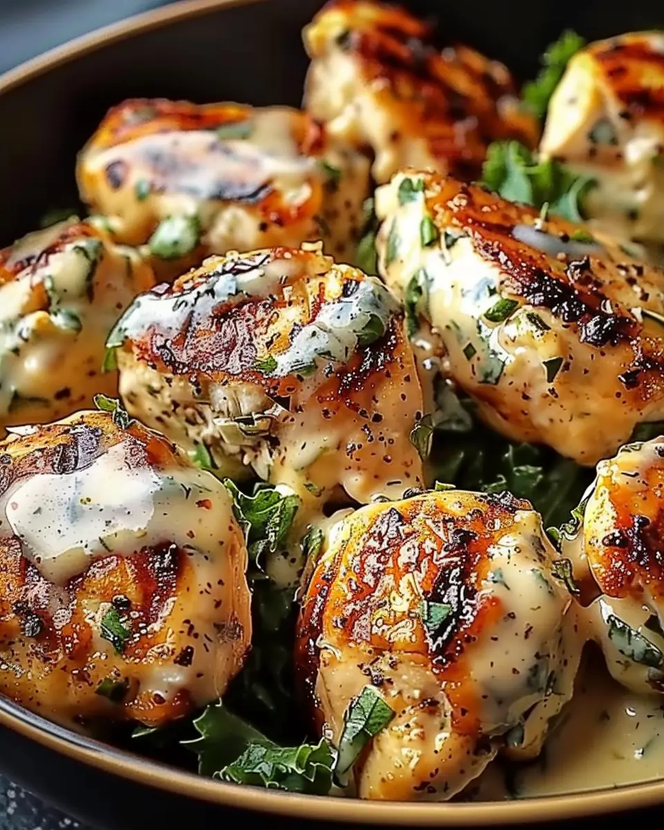 Indulgent Caesar Chicken That Melts in Your Mouth with Turkey Bacon