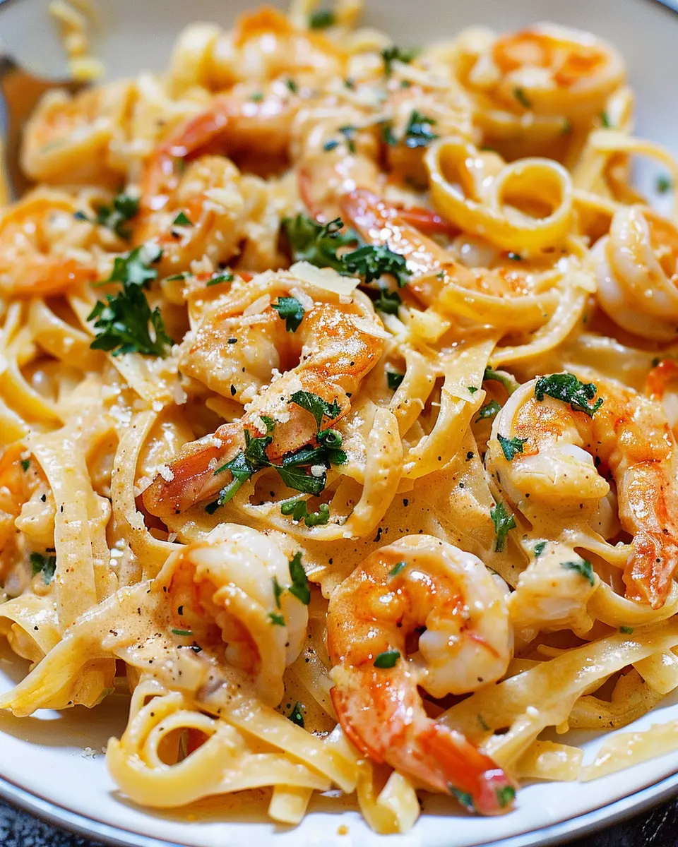 Shrimp Rose Pasta: Indulgent Comfort Food for Easy Weeknight Dinners