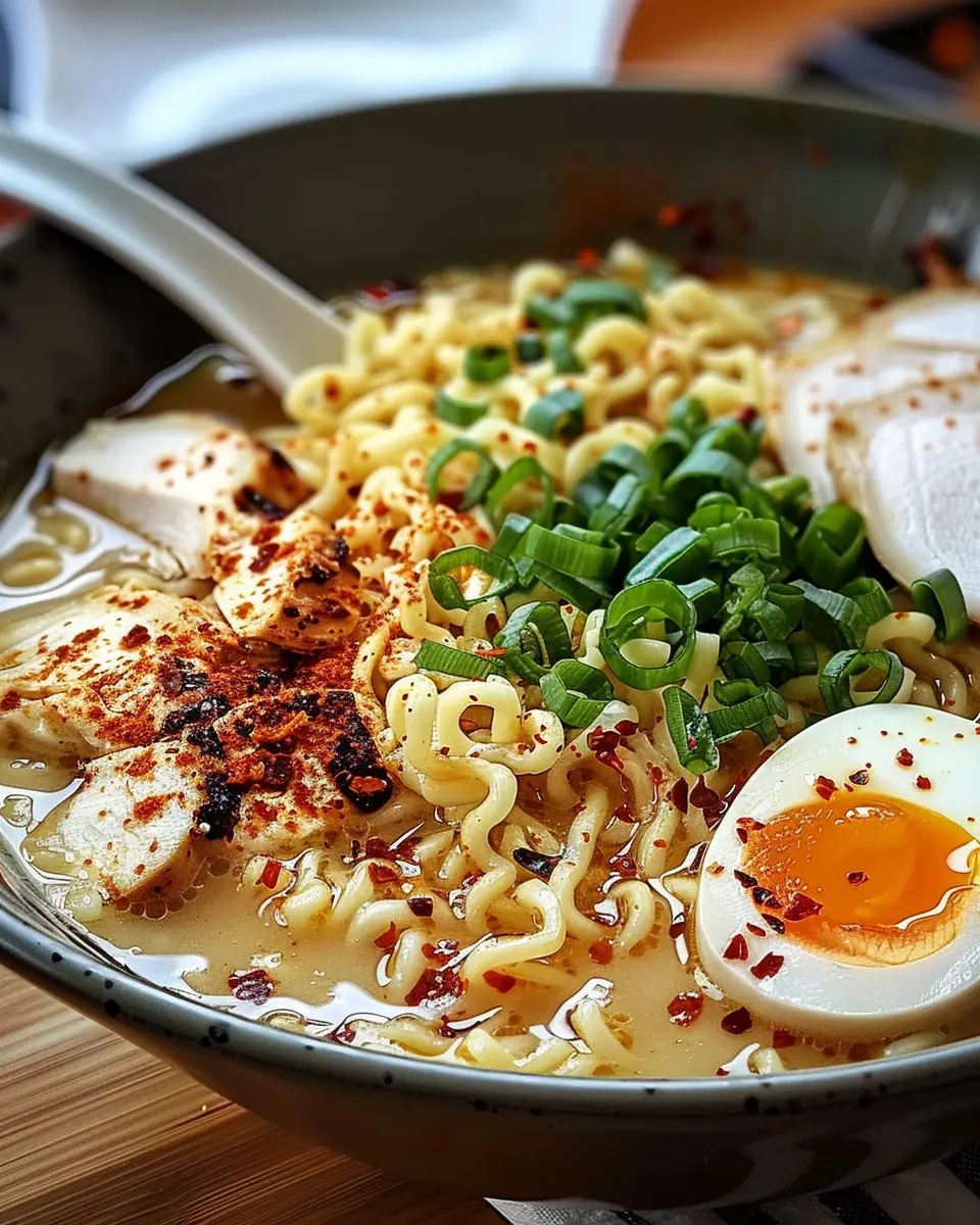 Creamy Garlic Chicken Ramen: The Best Indulgent Recipe Ever