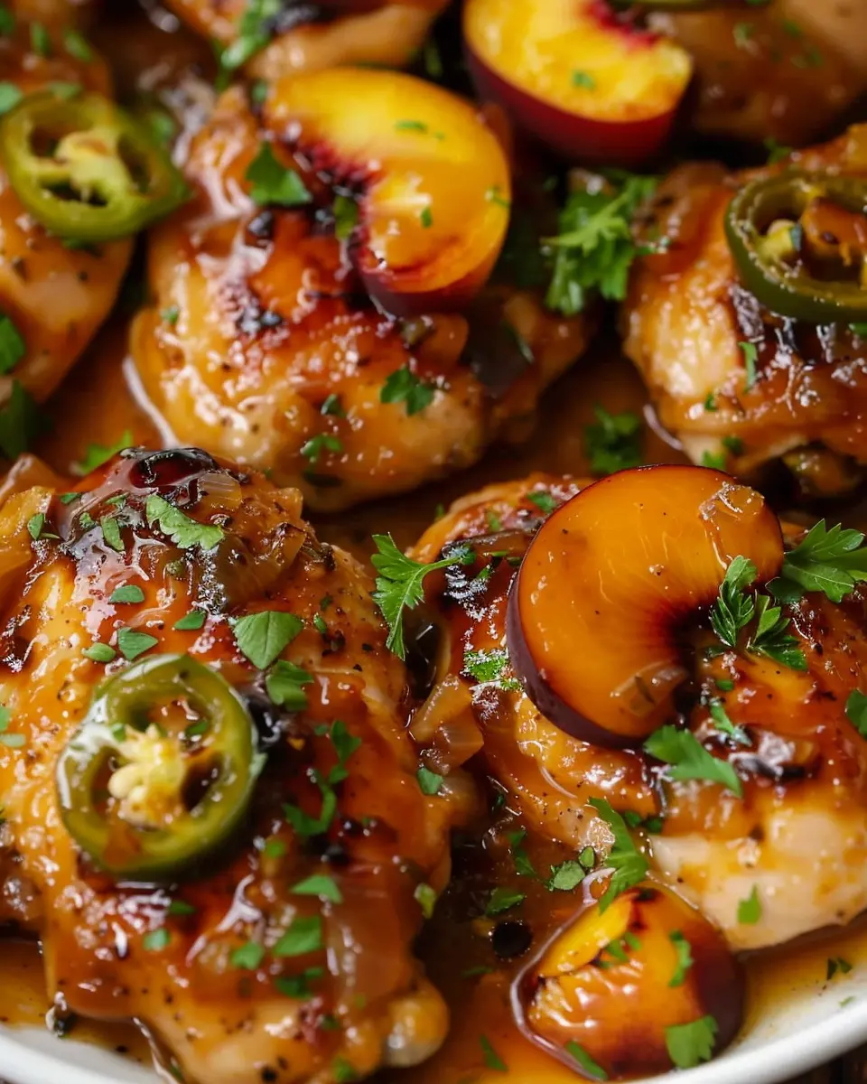 Jalapeno Peach Chicken Recipe: Easy, Flavorful Twist for Dinner