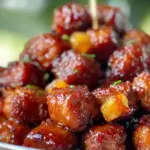Pineapple Brown Sugar Mississippi Lil’ Smokies Bites