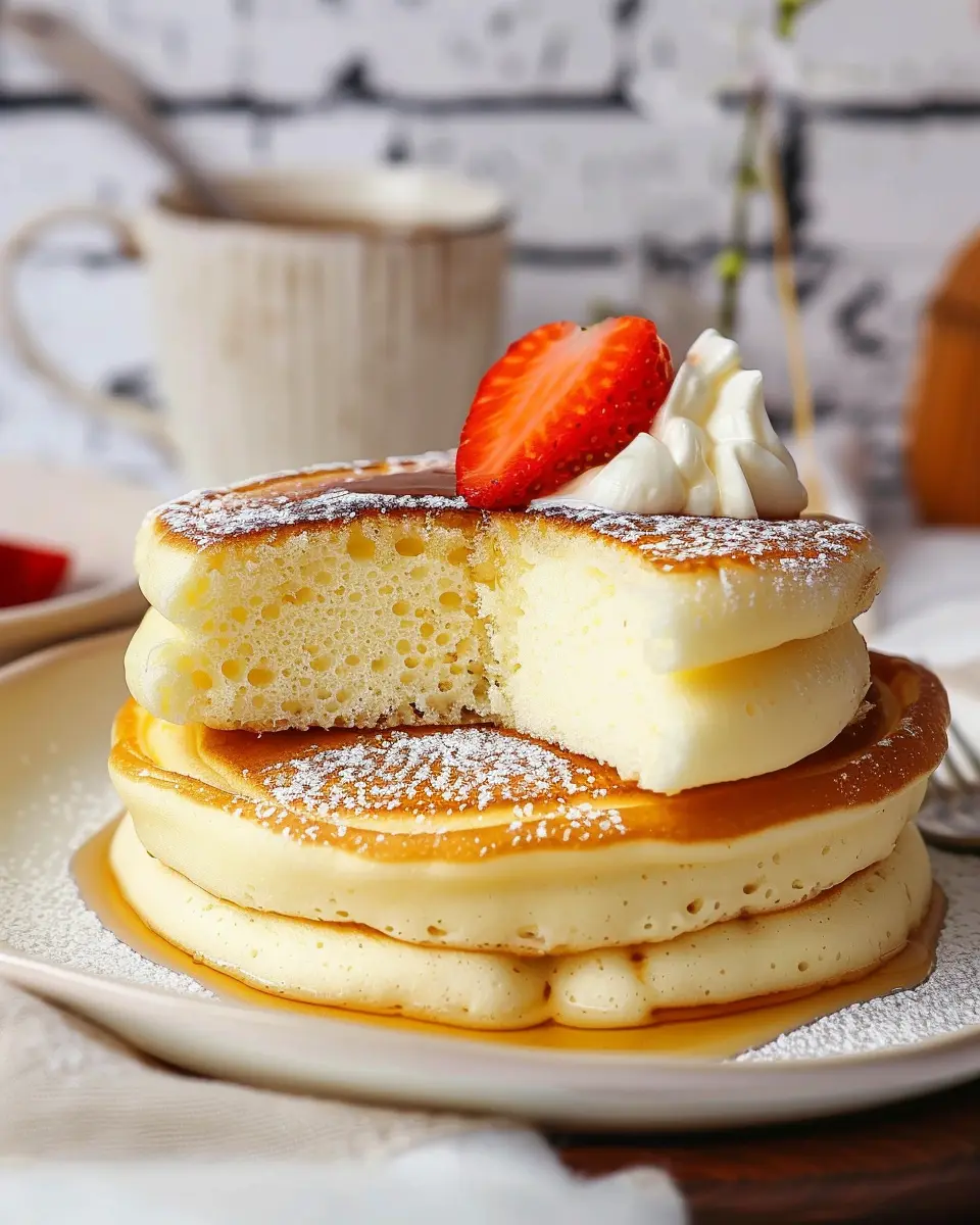 Fluffy Japanese Soufflé Pancakes: Easy Delight for Home Cooks