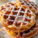 Apple Fritter Waffle Donuts
