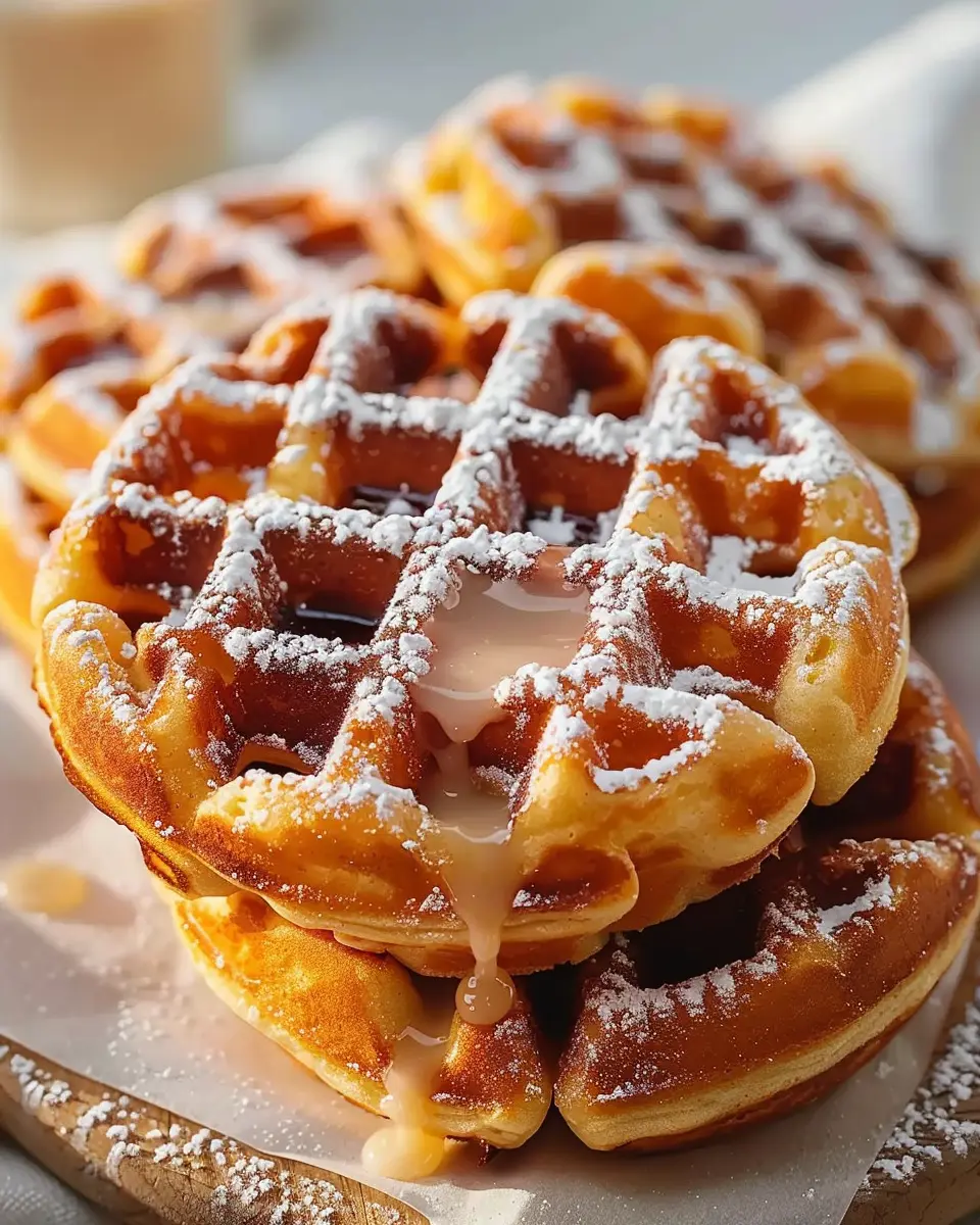 Apple Fritter Waffle Donuts: Indulge in Homemade Delight