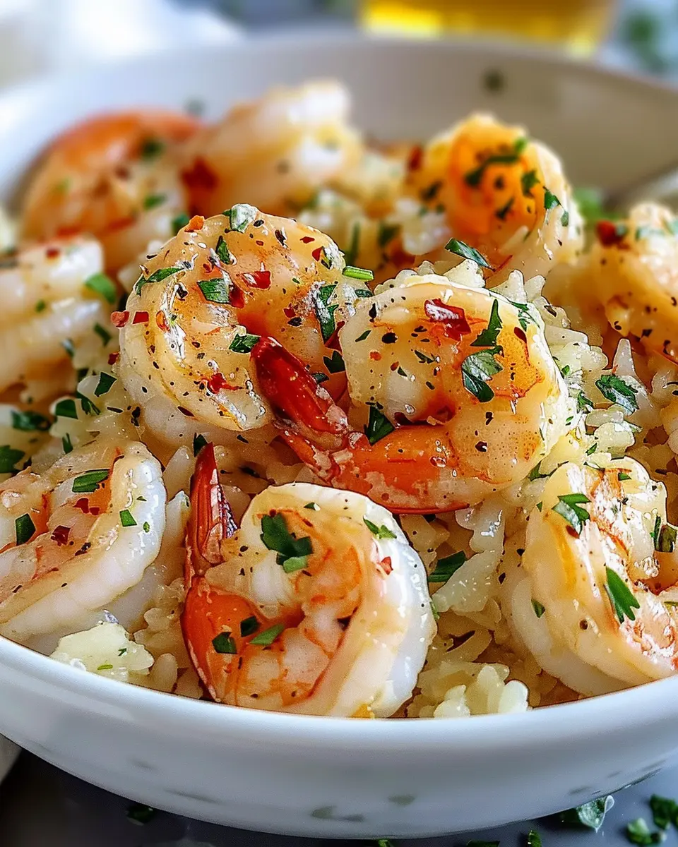 Creamy Garlic Butter Shrimp Rice Bowl: An Indulgent Home Delight