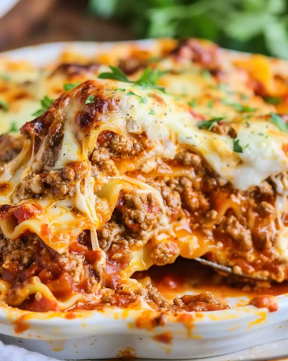 Easy Lasagna Recipe: Indulgent Comfort Without Boil Noodles