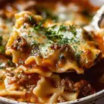 Mouthwatering One Pot Lasagna Soup