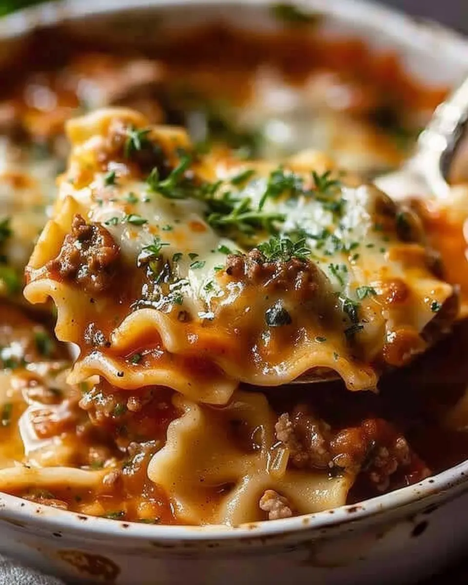 Mouthwatering One Pot Lasagna Soup: Easy Comfort Food for All