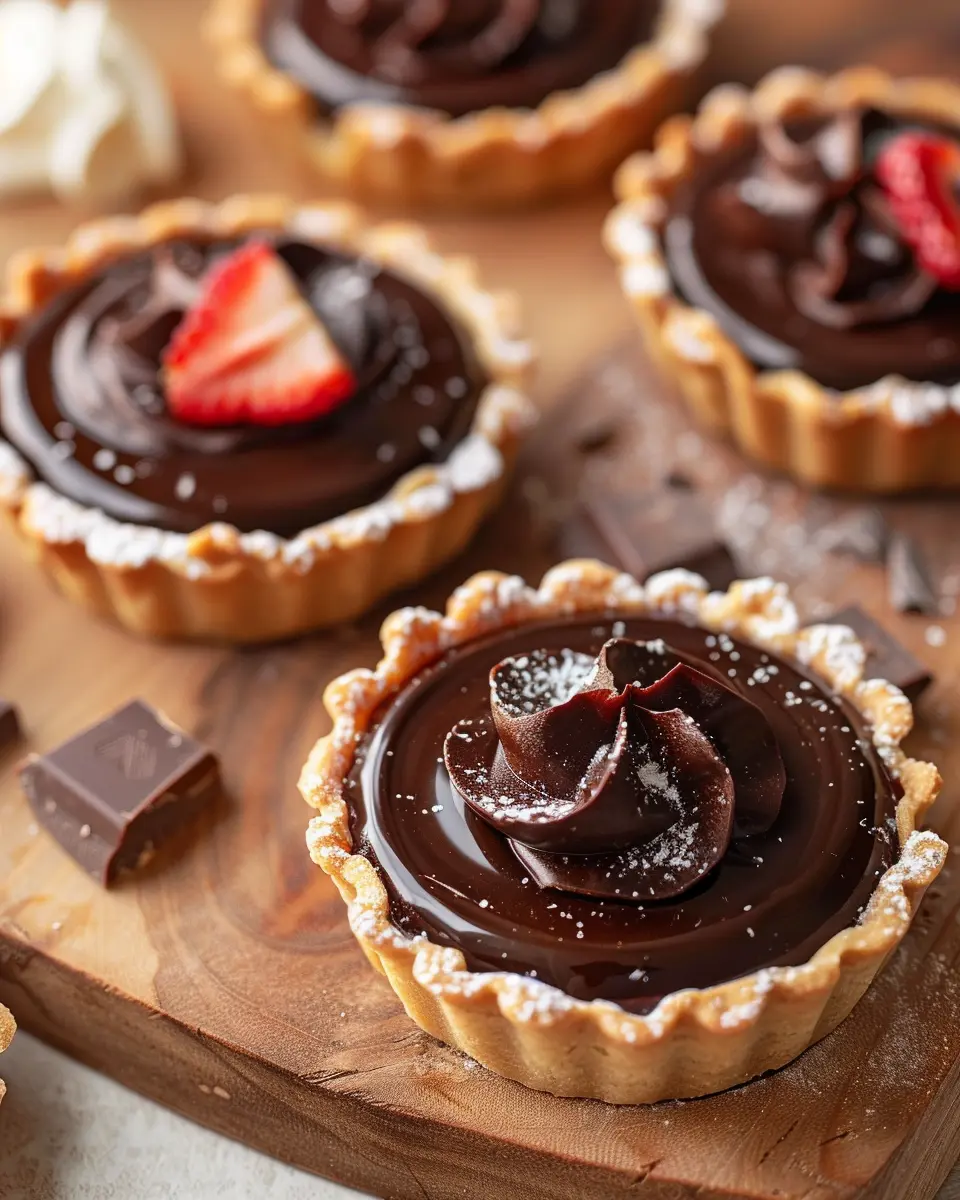 Mini Chocolate Tarts: Indulgent Treats for Every Sweet Tooth
