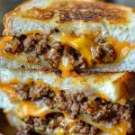 Ultimate Cheesy Ground Beef Melt