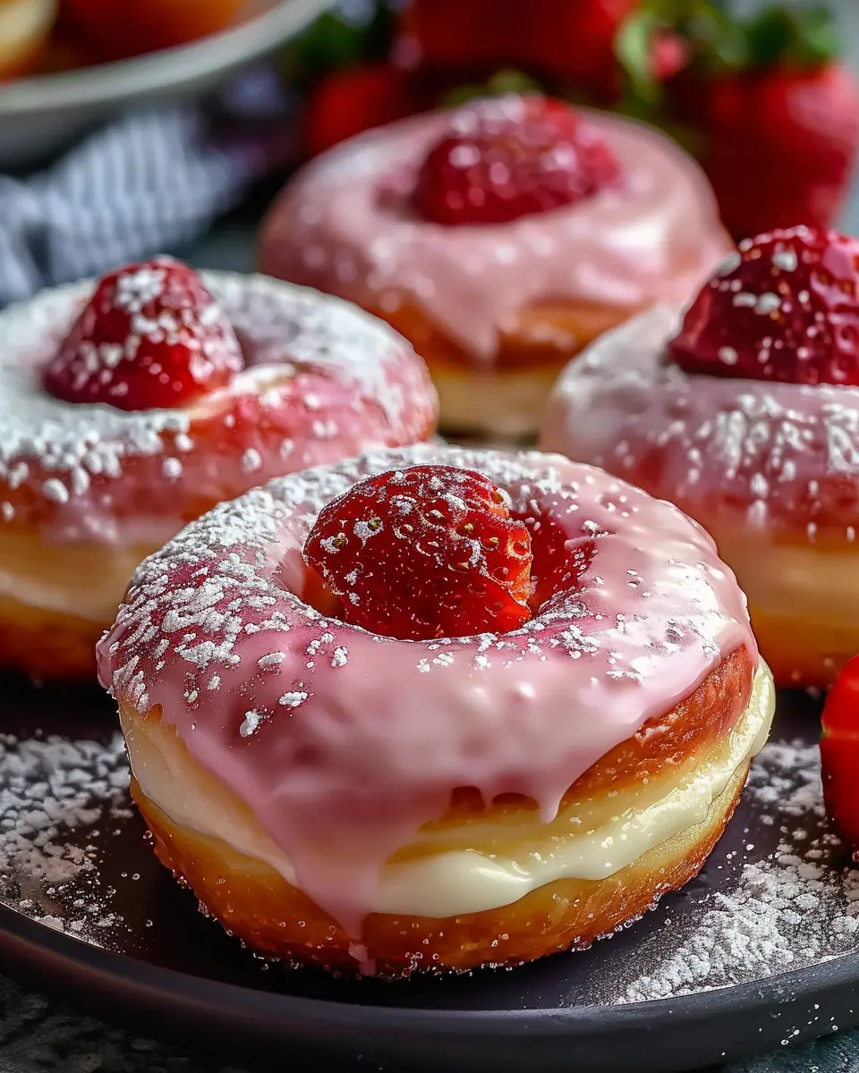Strawberry Cheesecake Donuts: Easy Recipe for a Delicious Treat