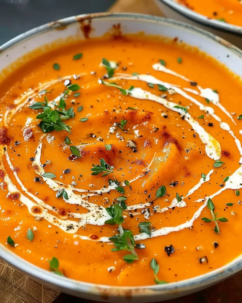 Roasted Sweet Potato Soup: The Best Cozy Bowl for Fall Evenings
