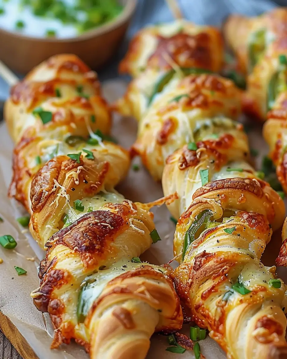 Delicious Jalapeno Popper Twists with Turkey Bacon for Game Day
