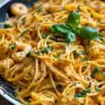 Cremige Pasta in Gemüsesauce