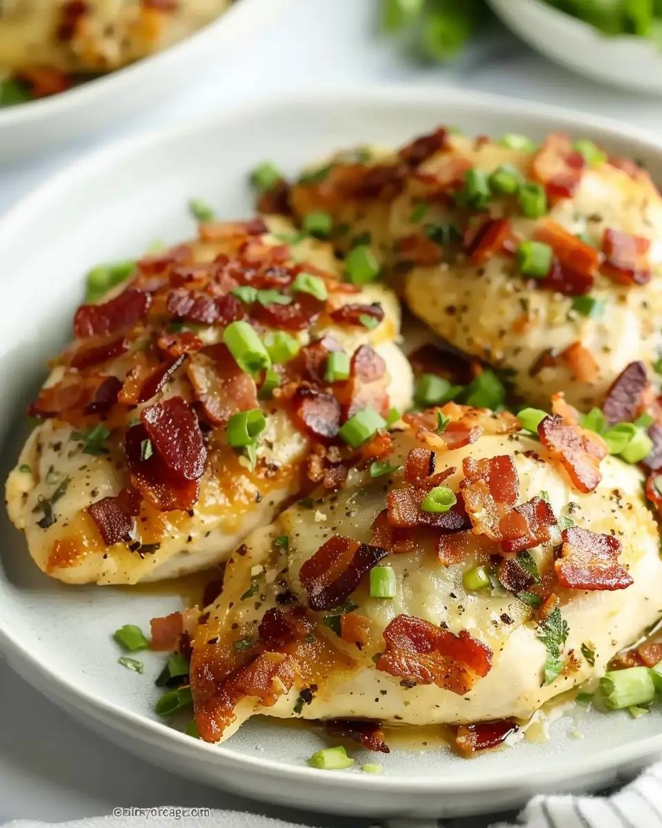 Easy Skillet Bacon Ranch Chicken Recipe for Dinner